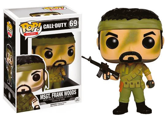Call of Duty MSgt. Frank Woods POP! Figur 9 cm