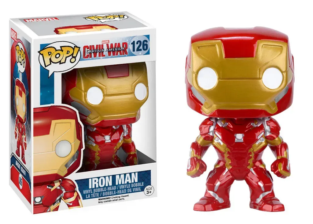 Captain America CW Iron Man POP! 10 cm