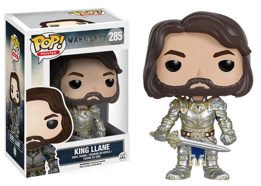 Warcraft The Beginning King Llane POP! Figur 9 cm