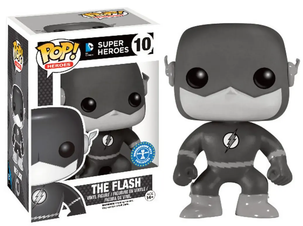 DC Comics The Flash POP! Black & White Figur Exclusive