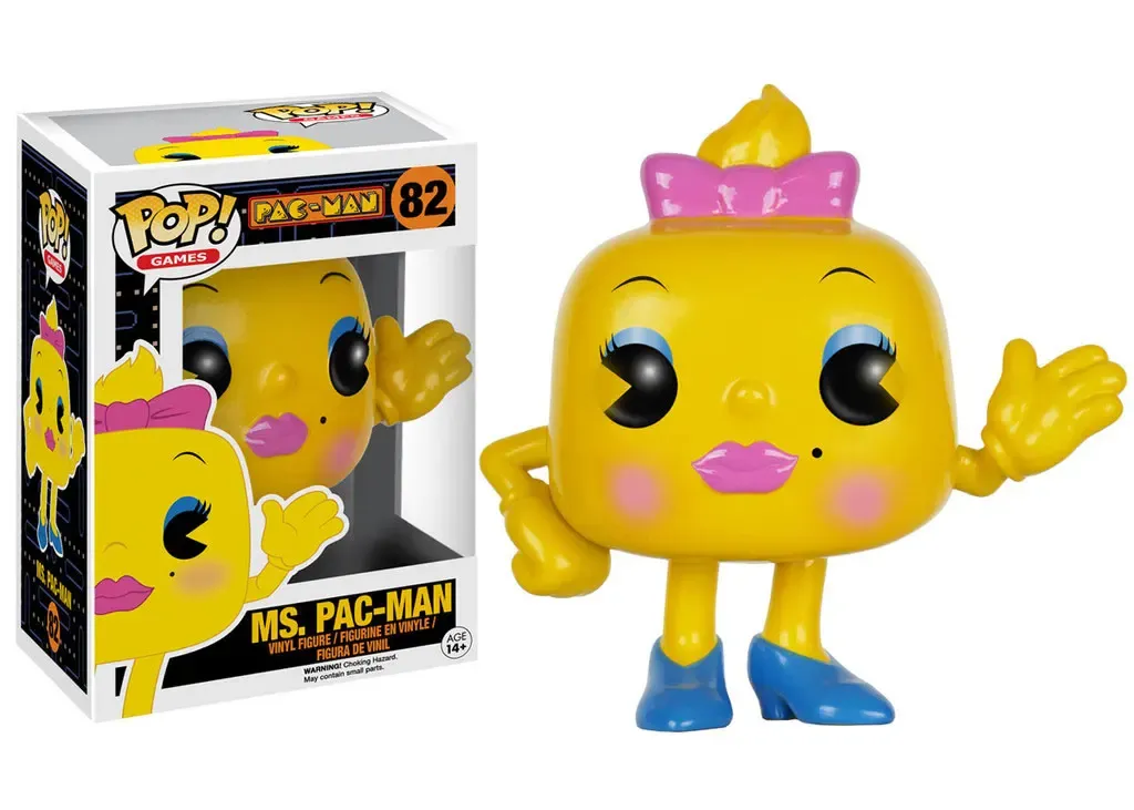 Ms. Pac-Man POP! Figur 8 cm