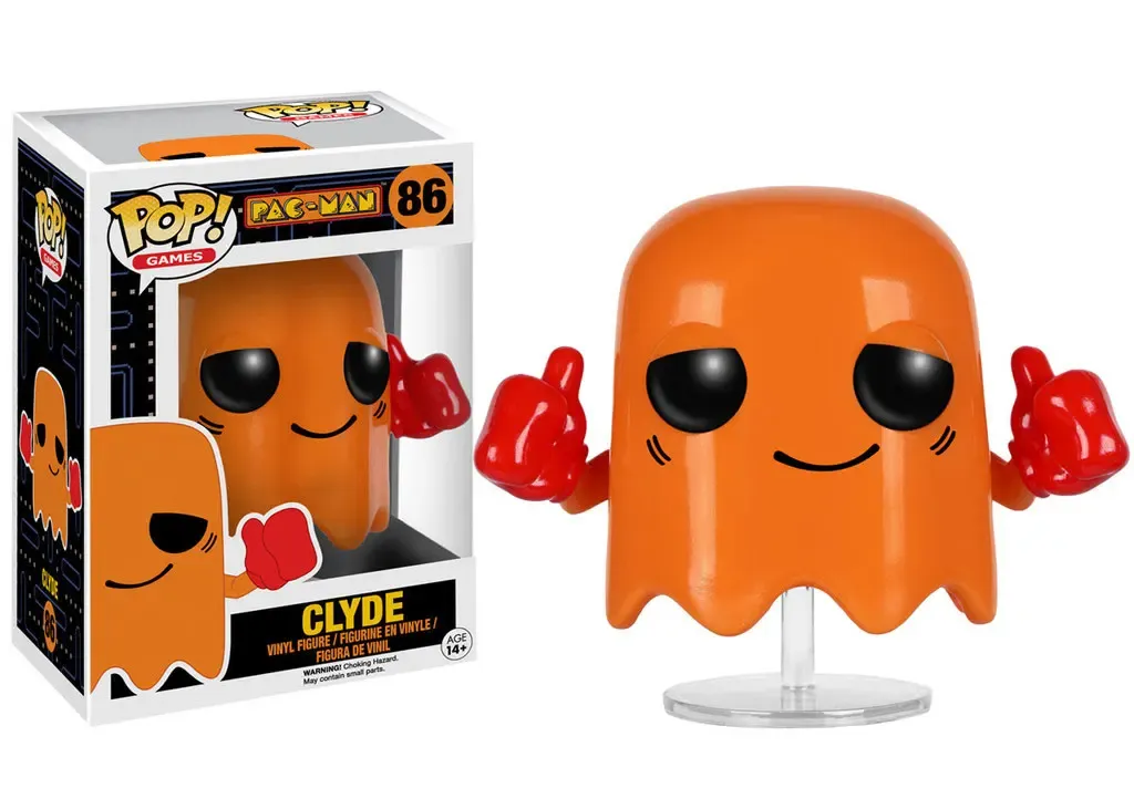 Pac-Man Clyde POP! Figur 8 cm