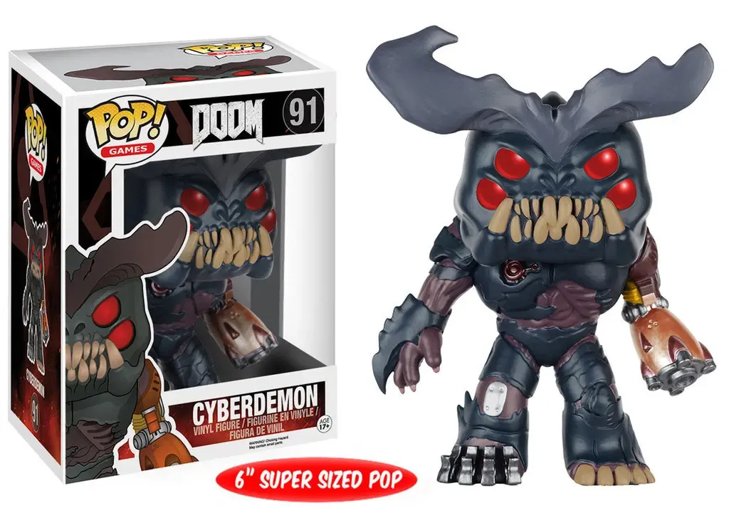 Doom Cyberdemon POP! Figur 15 cm