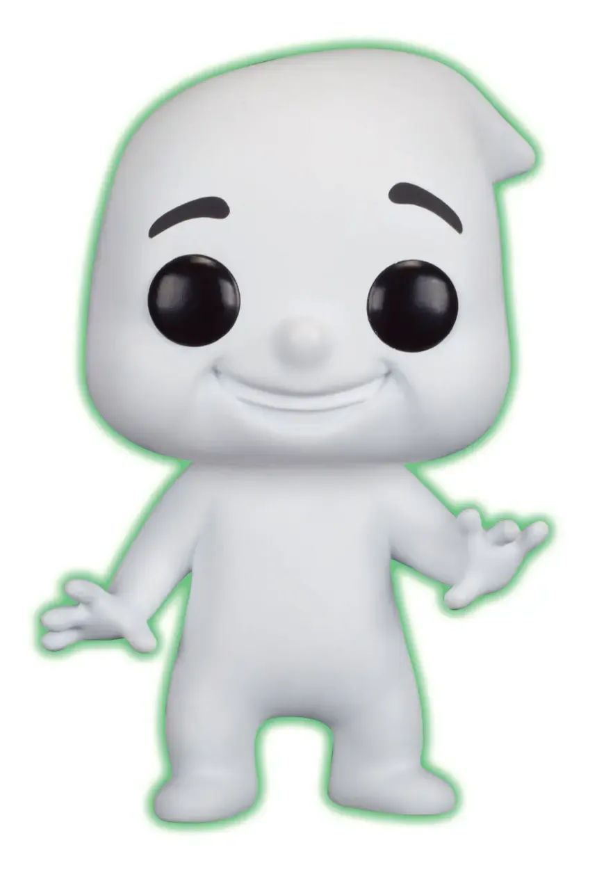 Ghostbusters 2016 Rowans Ghost POP! Figur Glow In The Dark 9 cm
