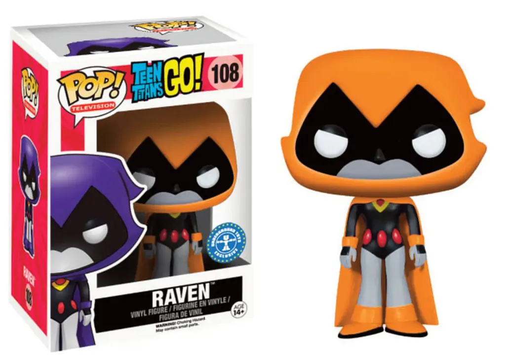 Teen Titans Go! Raven Orange POP! Figur 9 cm Exclusive