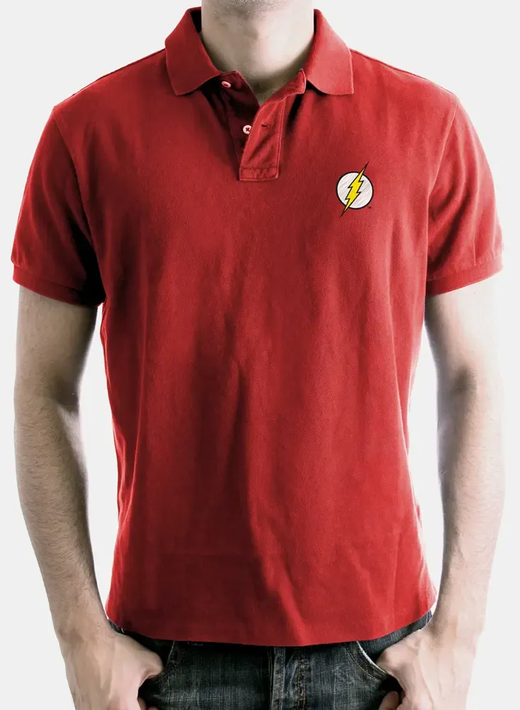 The Flash Polo Shirt Logo