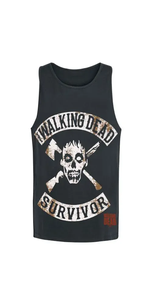 The Walking Dead Girlie Tank Top Survivor