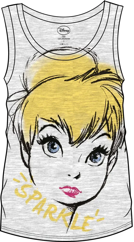 Disney Sublimation Girlie Tank Top Tinkerbell