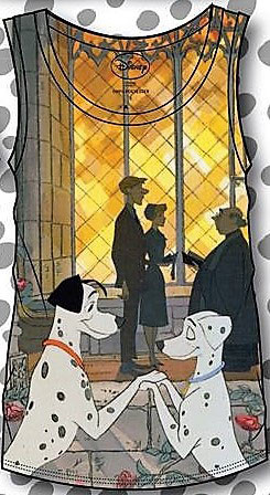 101 Dalmatiner Sublimation Girlie Tank Top Pongo & Perdita