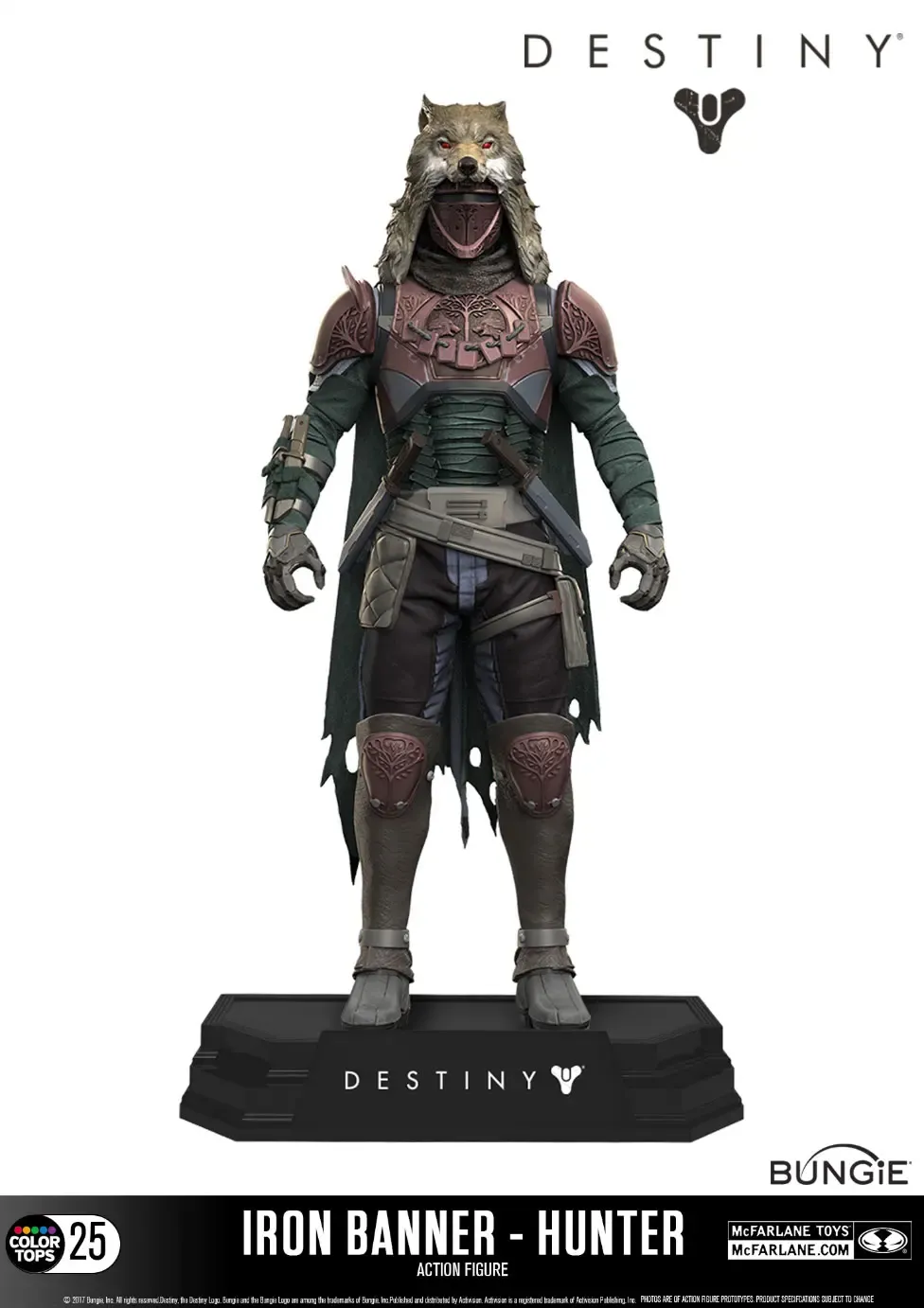 Destiny Color Tops Actionfigur Hunter (Iron Banner) 18 cm