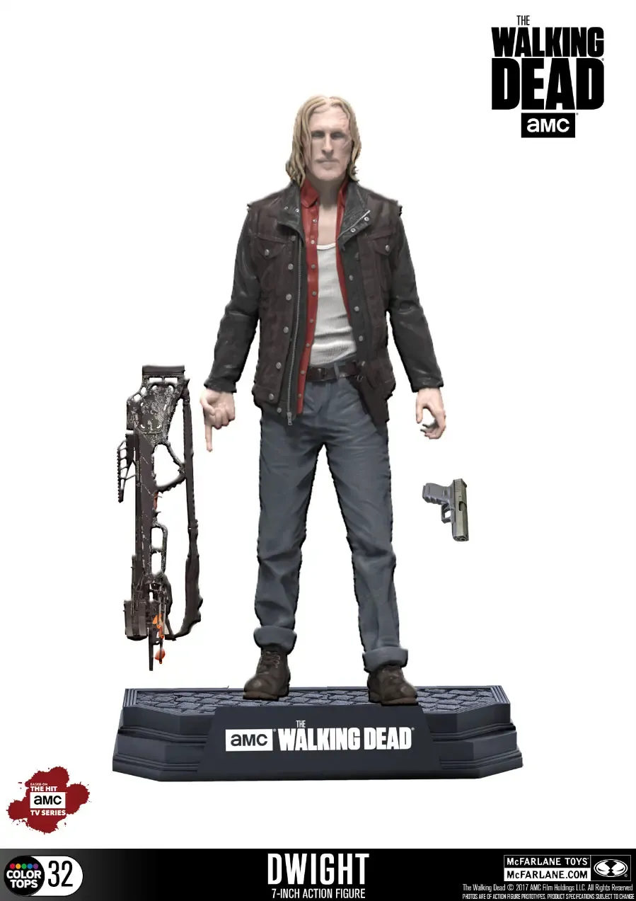 The Walking Dead TV Version Color Tops Actionfigur Dwight 18 cm