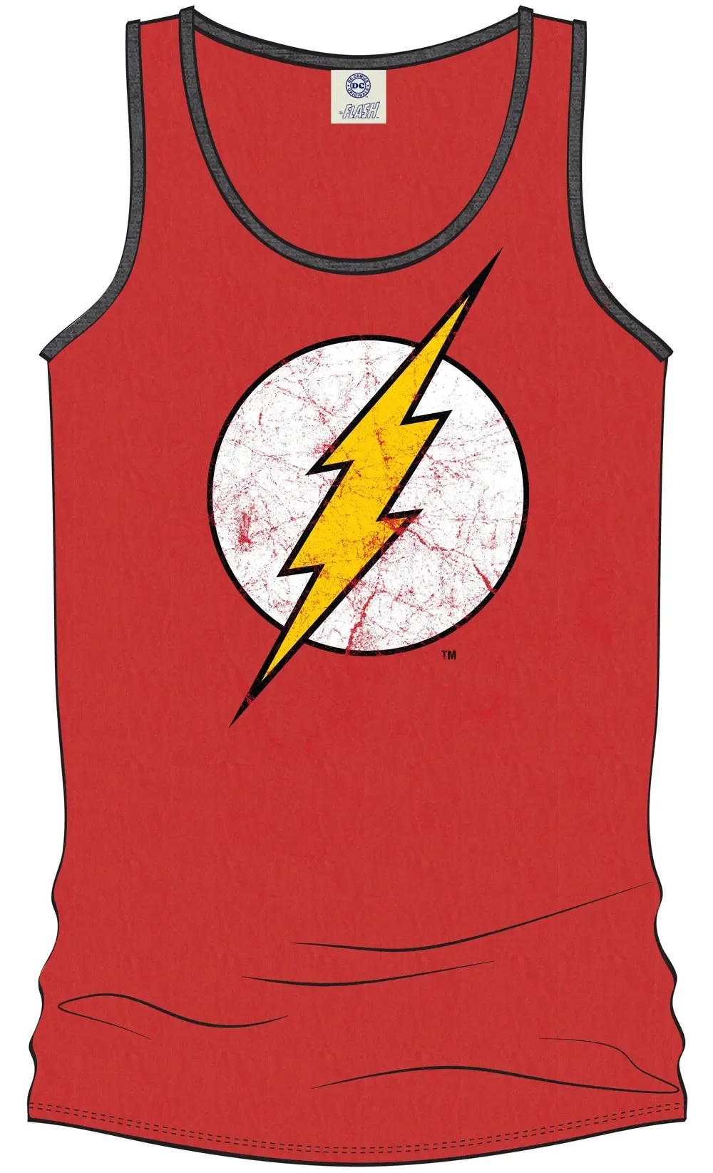 Tha Flash Tank Top Logo