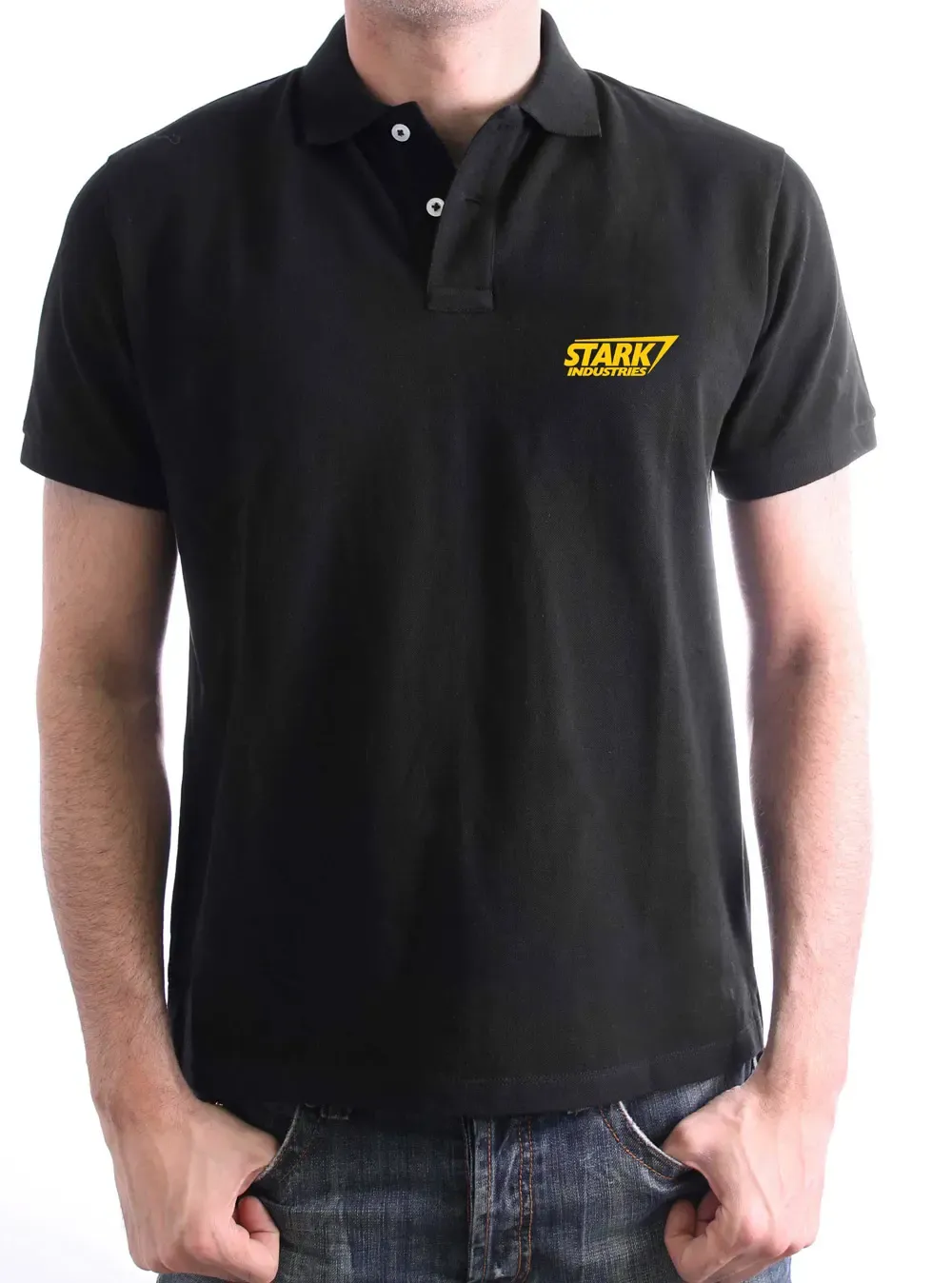 Iron Man Polo Shirt Stark Industries