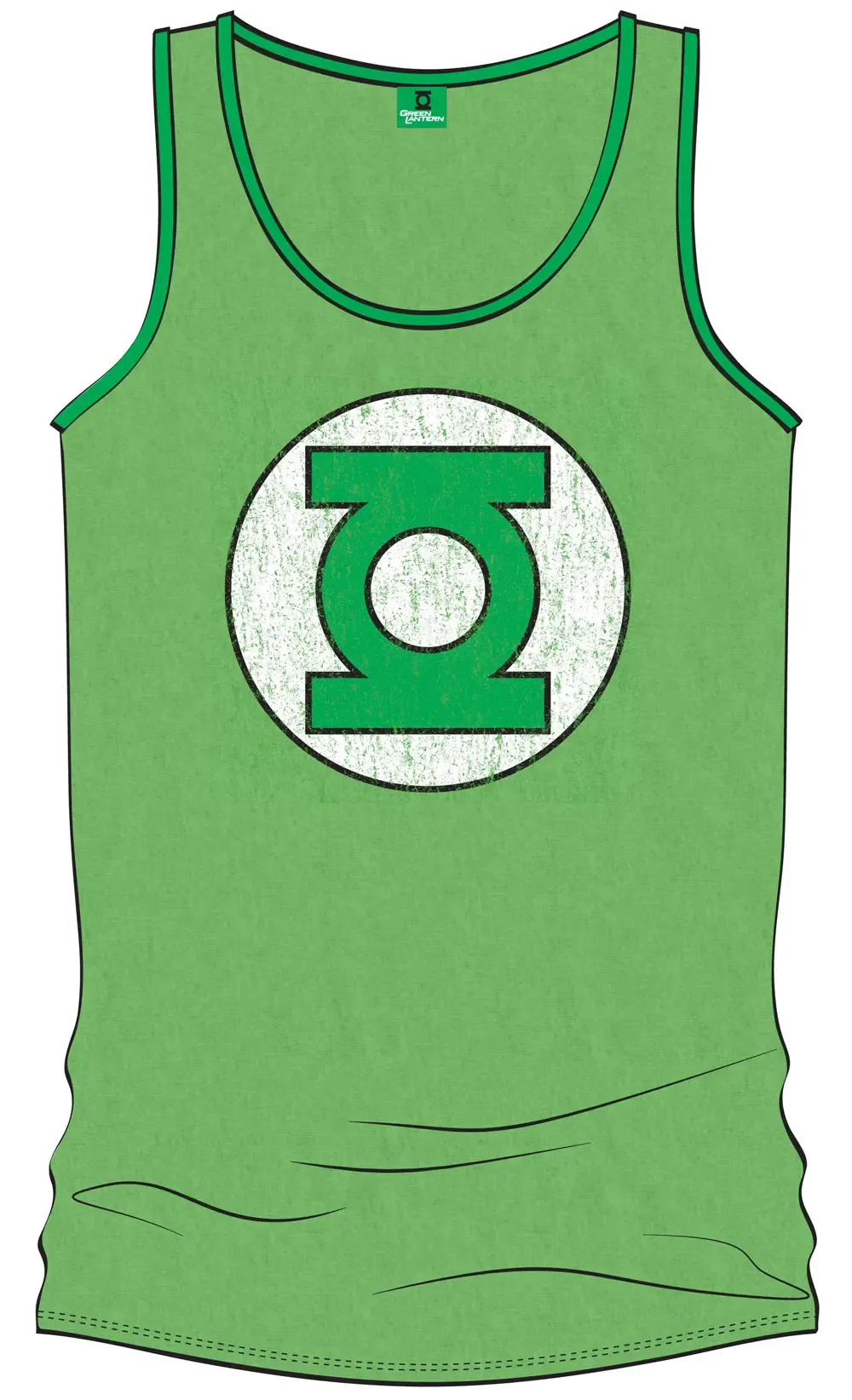 Green Lantern Tank Top Logo