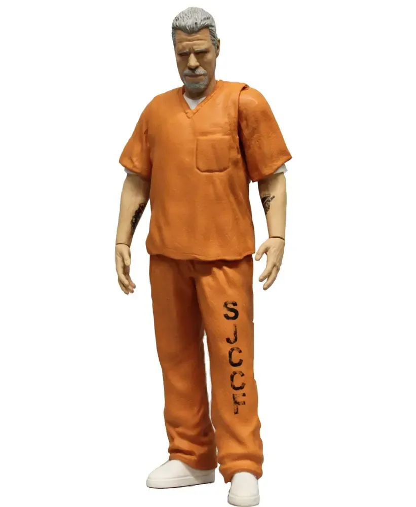 Sons of Anarchy Clay Morrow Actionfigur Orange Prison Variant NYCC Exclusive 15 cm