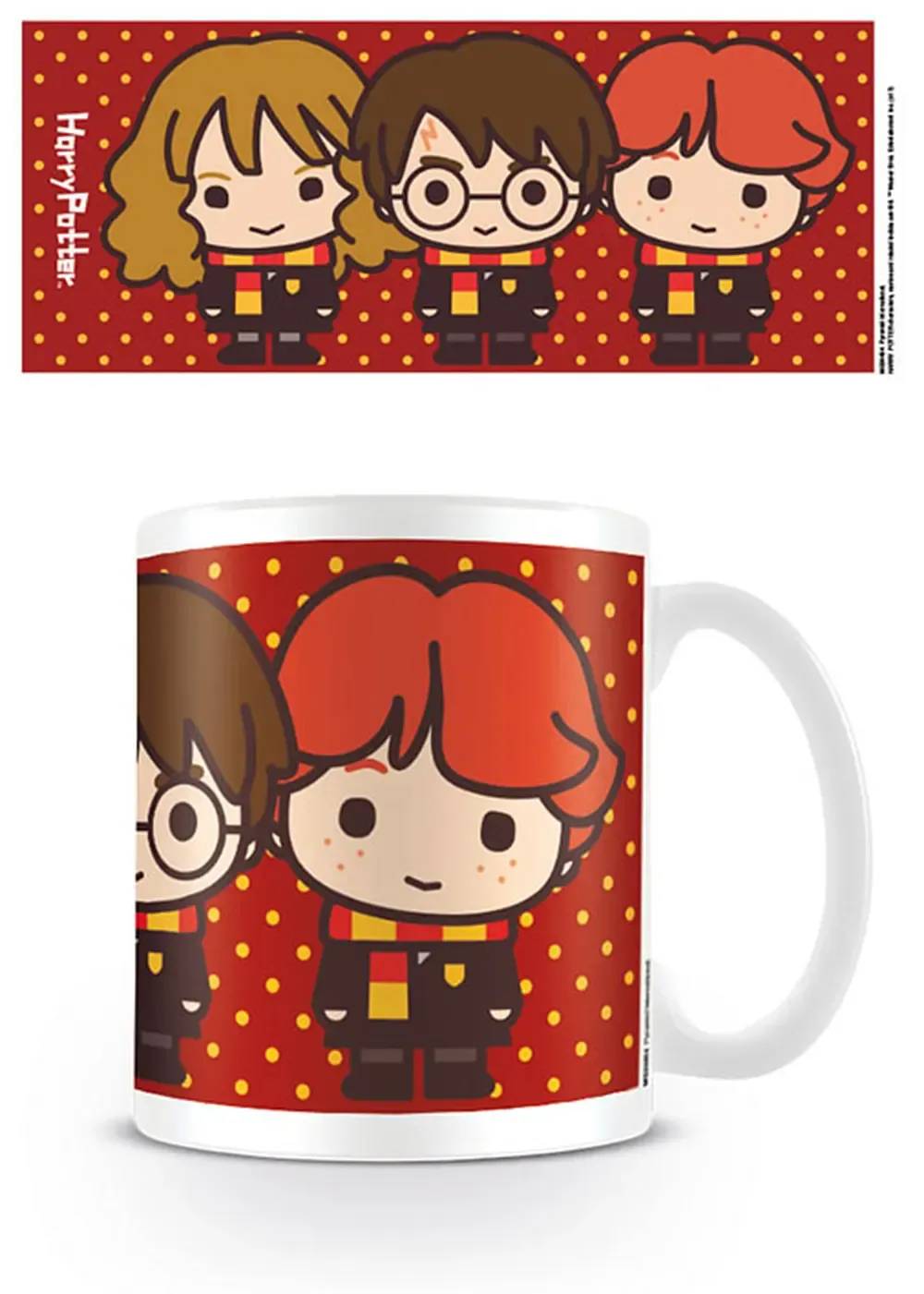 Harry Potter Tasse Kawaii Harry Ron Hermine