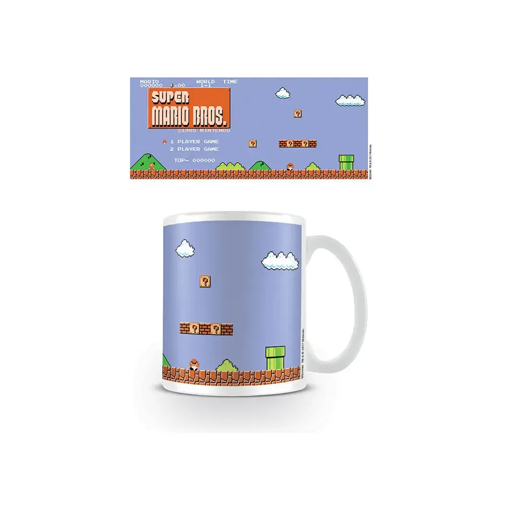 Super Mario Bros. Tasse Retro Title
