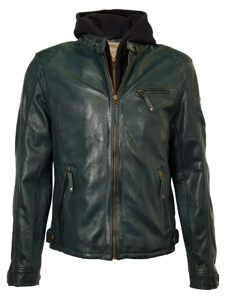 Phantastische Tierwesen Lederjacke Muggle Worthy Petrol