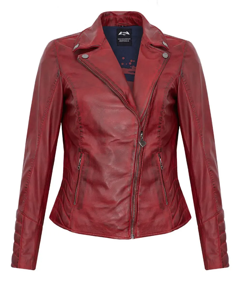 Batman v Superman Dawn of Justice Damen Lederjacke Superman Steel