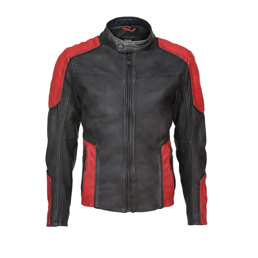 Suicide Squad Lederjacke Deadshot Black/Red