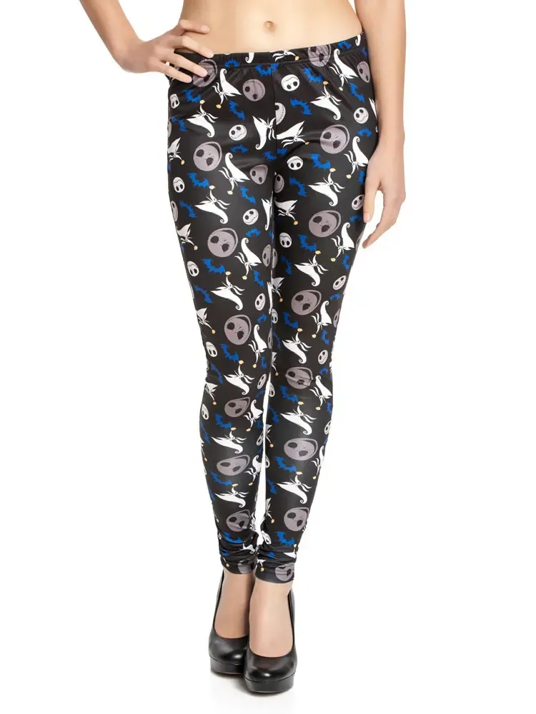 Nightmare Before Christmas Leggings Jack & Zero