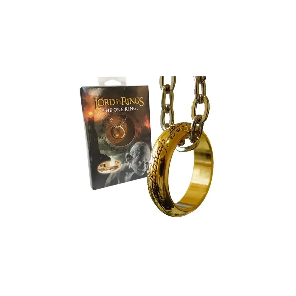 Herr der Ringe Ring Der Eine Ring (vergoldet) Größe 10