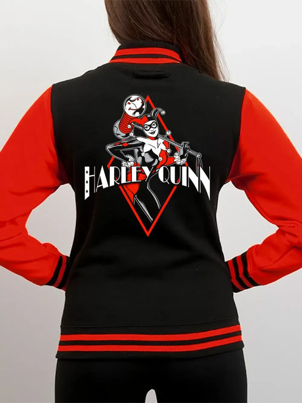 Batman Varsity Jacke Harley Quinn Diamond