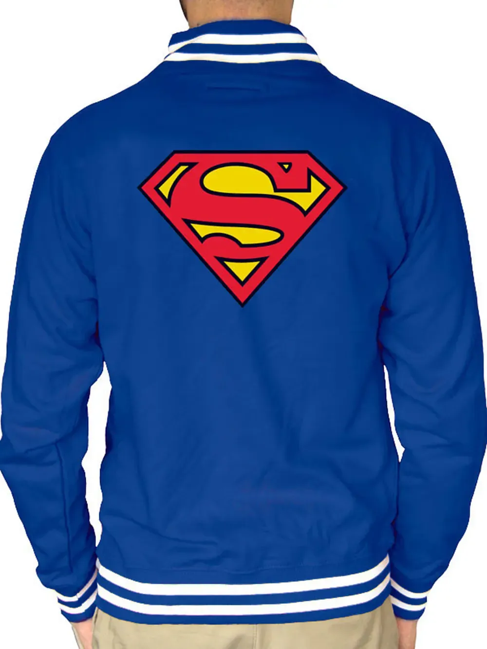 Superman College Jacke Logo