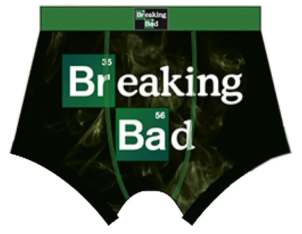 Breaking Bad Boxershorts Green Smoke