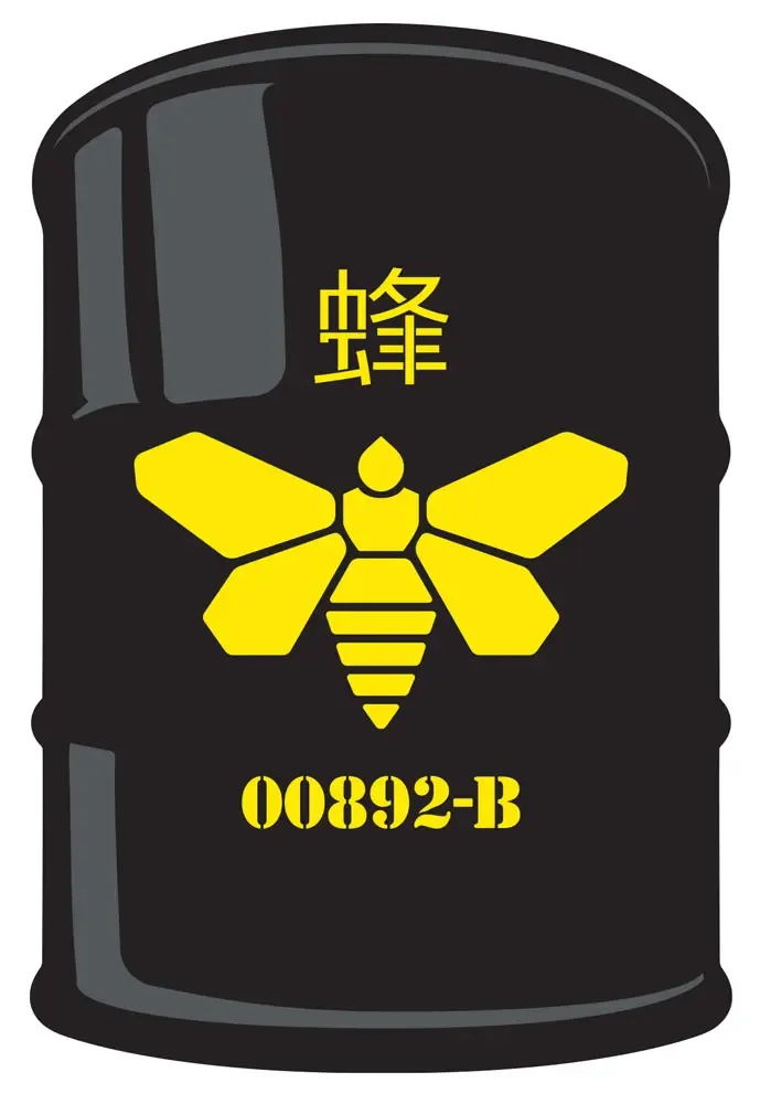 Breaking Bad Methylamine Barrel Fußmatte Teppich 67 x 100 cm