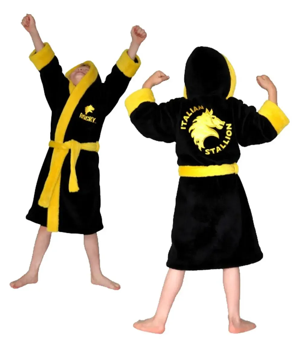 Rocky Kids Fleece-Bademantel Italian Stallion