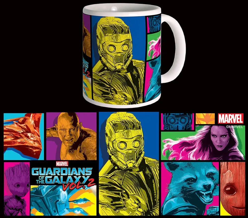 Guardians of the Galaxy 2 Tasse Colors