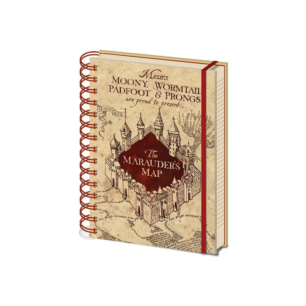 Harry Potter Notizbuch A5 Marauders Map