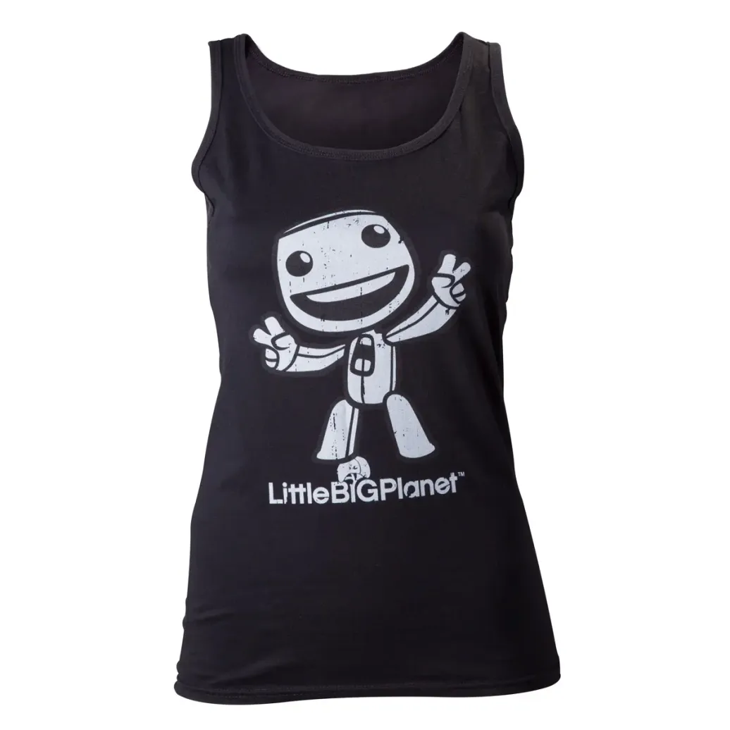 Little Big Planet Girlie Tank Top Logo