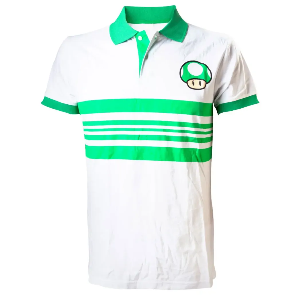 Nintendo Polo Shirt Mushroom