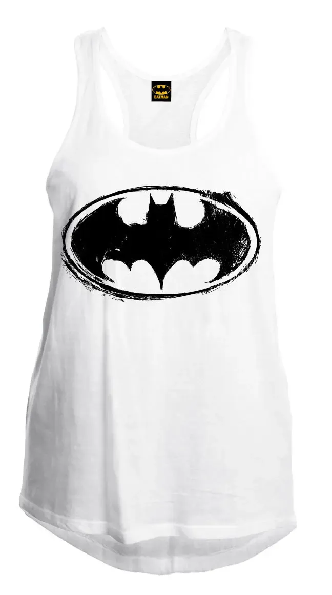 Batman Girlie Tank Top Logo