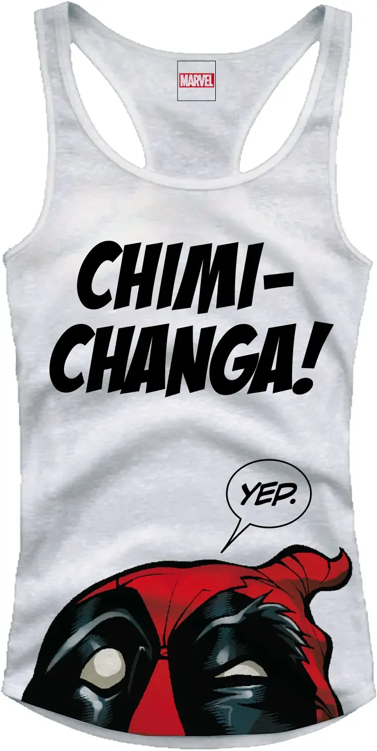 Deadpool Girlie Tank Top Chimi Changa