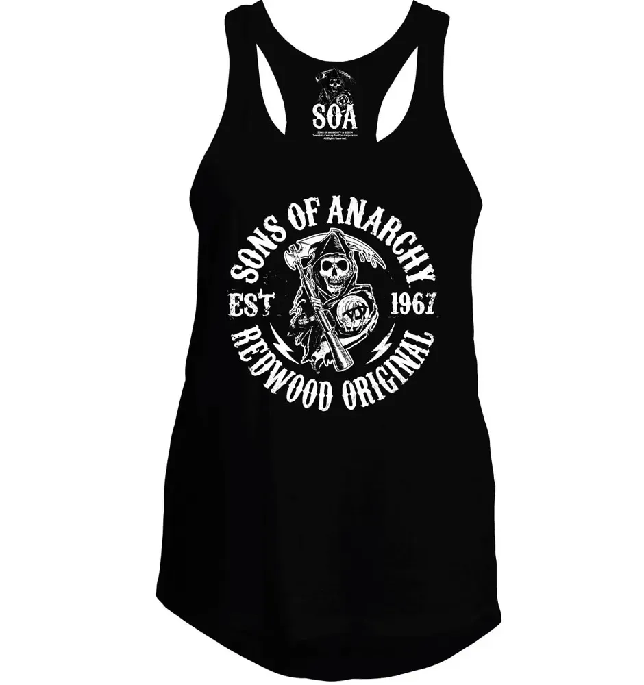 Sons Of Anarchy Girlie Tank Top Redwood Original