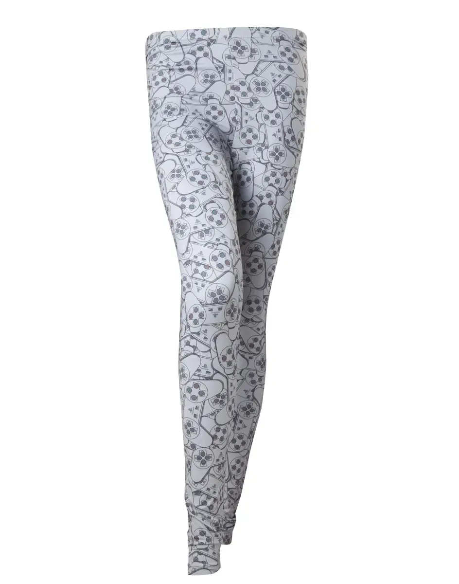 Sony PlayStation Leggings Controller Print