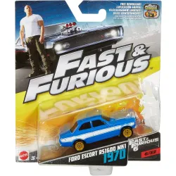 Fast & Furious - Ford Escort RS1600 MK1 1970 - Modellauto 1:64