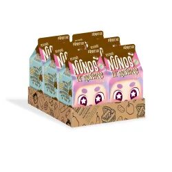 Nunos Lil' Monsters Blind Box Plüschfiguren Supermarkt-Abenteuer 10 cm Display (6)             