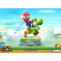 Super Mario - Mario & Yoshi Statue 48 cm