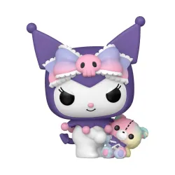 Sanrio POP!&Buddy Animation Vinyl Figuren Kuromi w/ Bear 9 cm