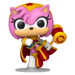 DC x Sonic the Hedgehog POP! Heroes Vinyl Figur Amy as Wonder Woman 9 cm