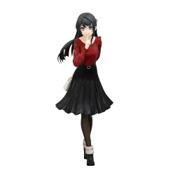 Rascal Does Not Dream of Bunny Girl Senpai Trio-Try-iT PVC Statue Mai Sakurajima Winter Outfit Ver. 21 cm