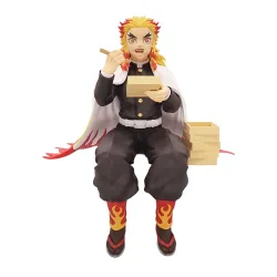Demon Slayer: Kimetsu no Yaiba Noodle Stopper PVC Statue Rengoku Kyojuro 14 cm