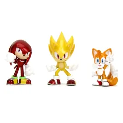 Sonic the Hedgehog Nano Metalfigs Diecast Minifiguren 3-er Pack 5 cm 