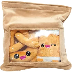 Yummis Together Plüschfiguren 2er-pack Brezel & Bier in Take Away Bag 21 cm       