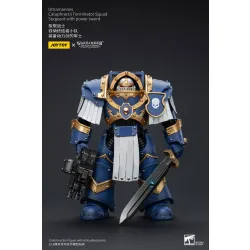 Warhammer The Horus Heresy Actionfigur 1/18 Ultramarines Cataphractii Terminator Squad Sergeant with Power Sword 14 cm