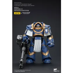 Warhammer The Horus Heresy Actionfigur 1/18 Uitramarines Cataphractii Terminator Squad Terminator with Reaper Autocannon 14 cm